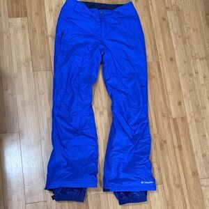 Columbia Royal Blue Winter Pants